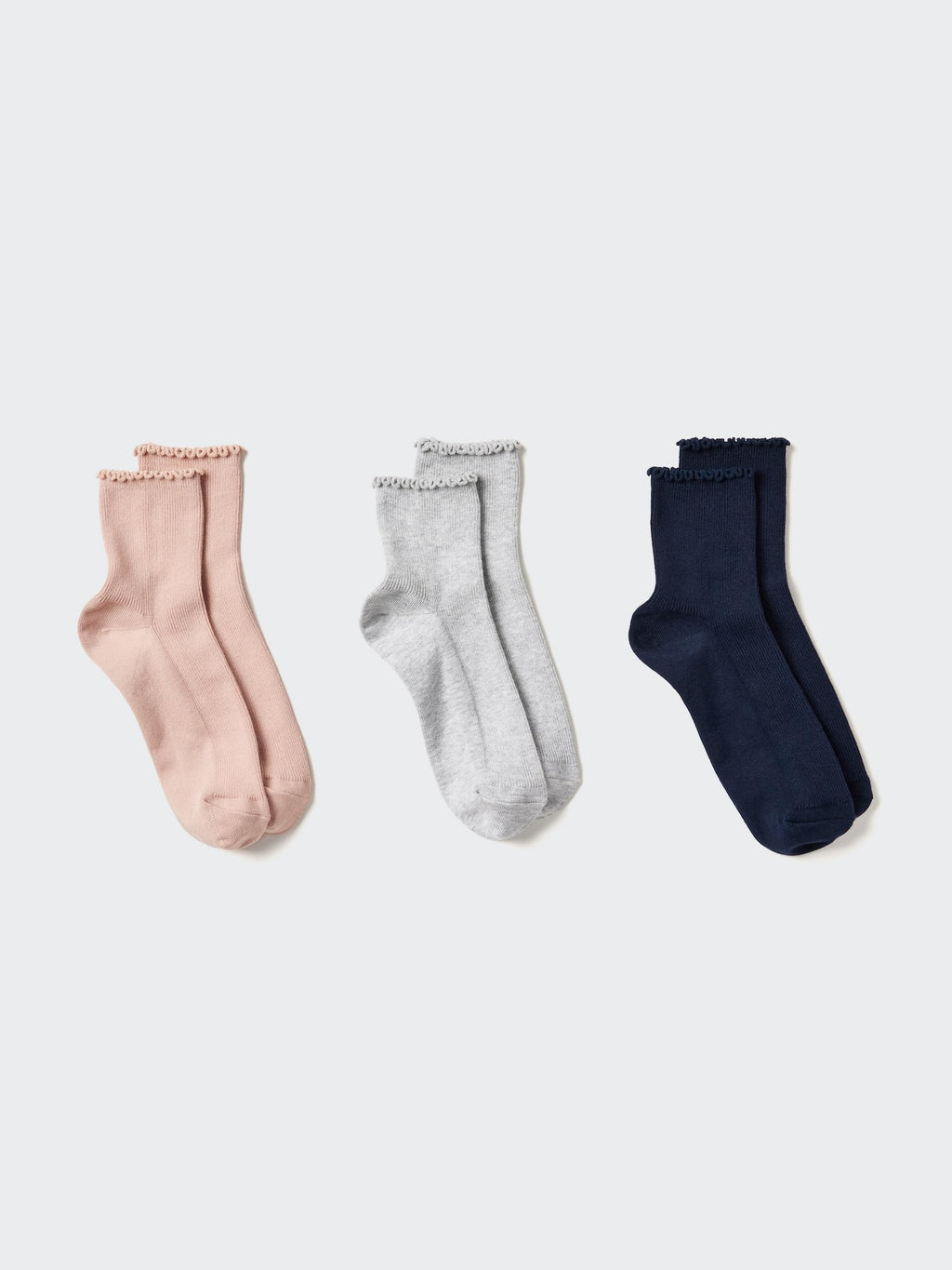 Regular Socks 3 Pairs Crew Mellow - image 4