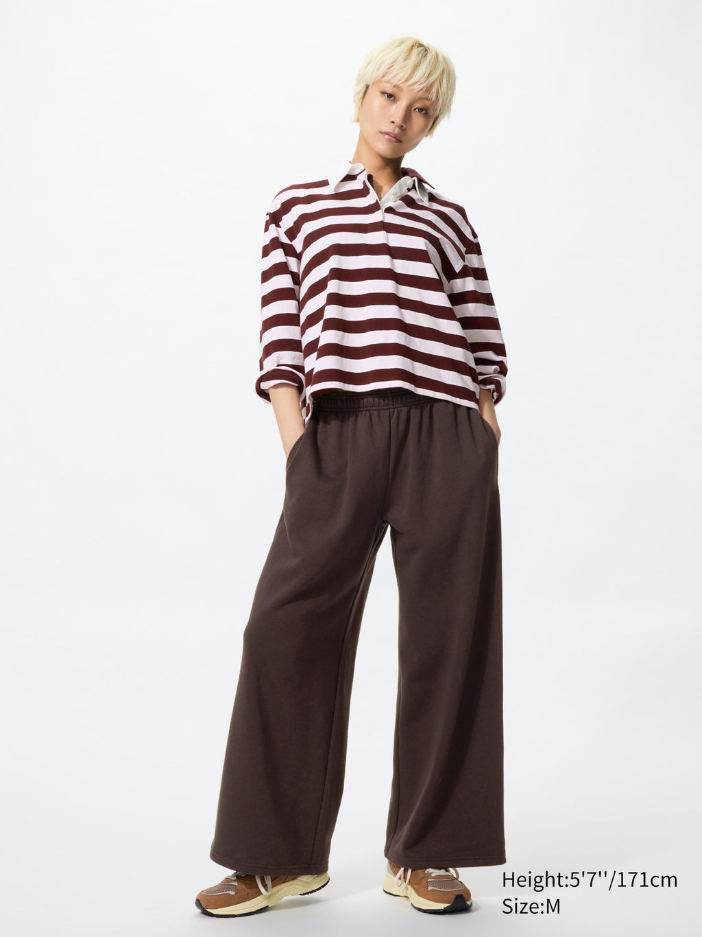 Sweat Wide Pants - OFF WHITE