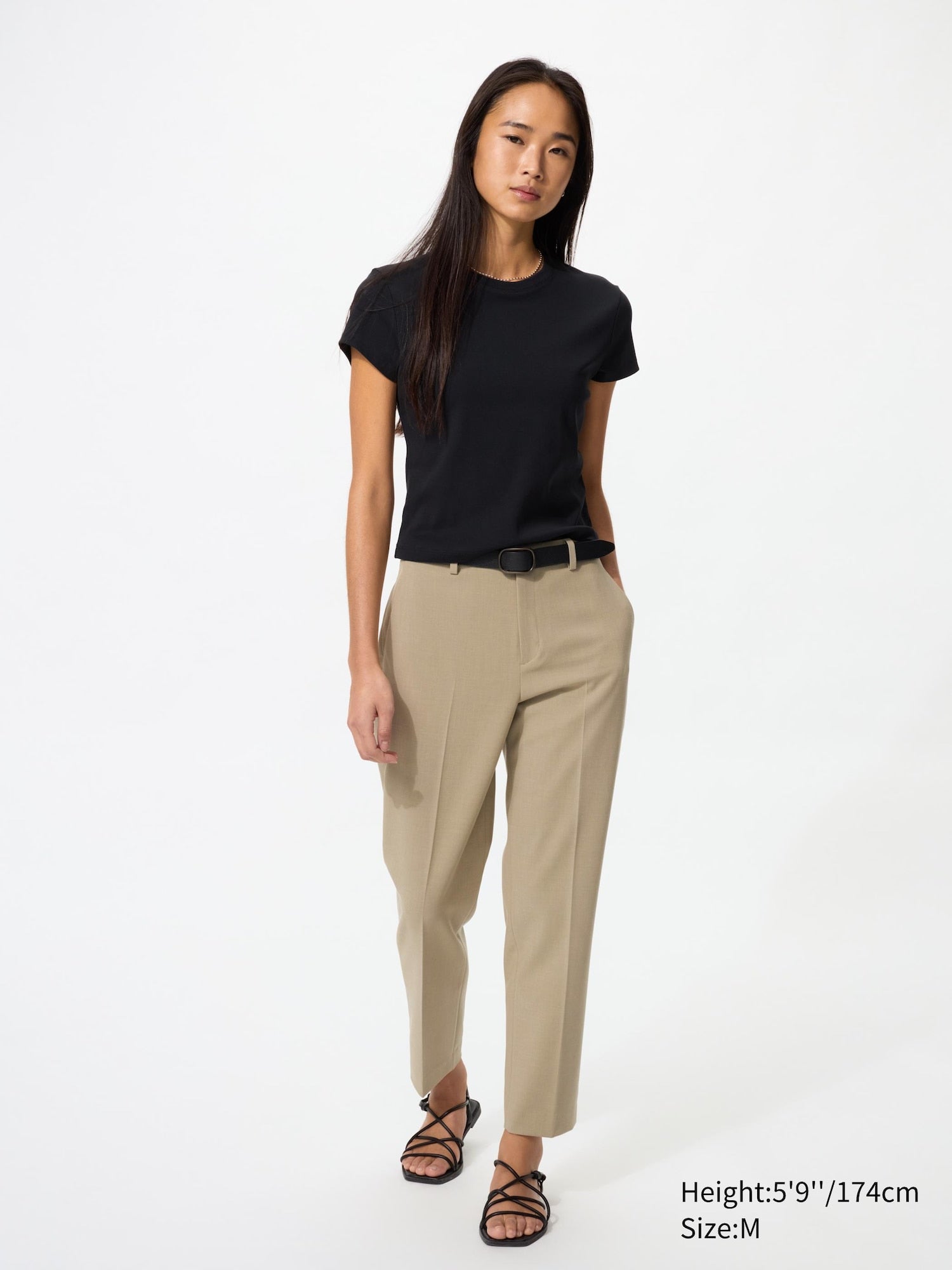 Smart Ankle Pants (Regular Length) - GRAY