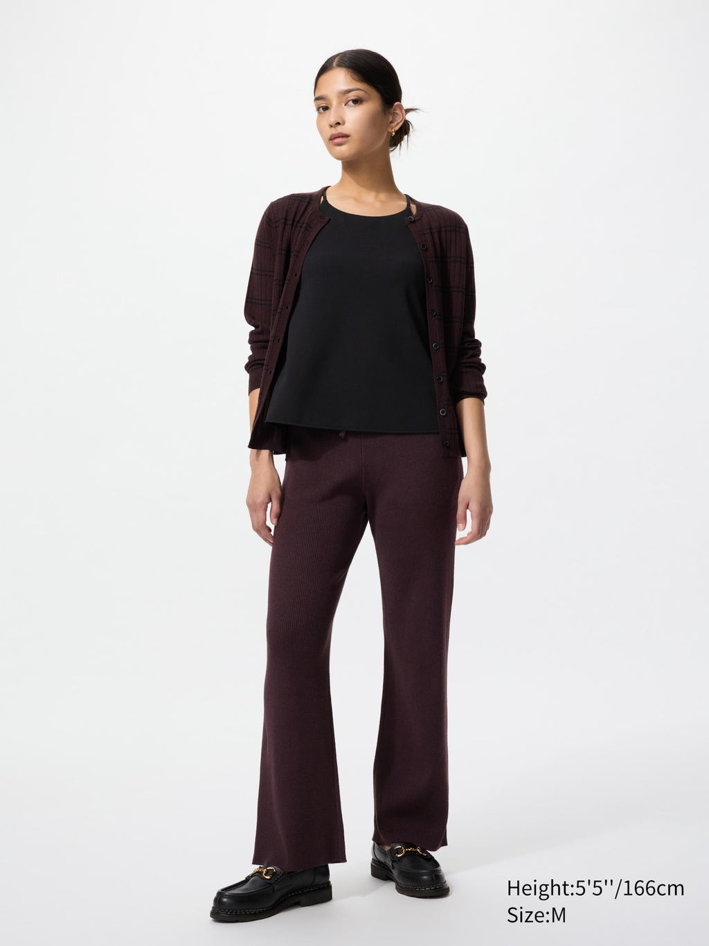 Washable Knit Ribbed Pants (Co-ord) (Regular Length) - image 5
