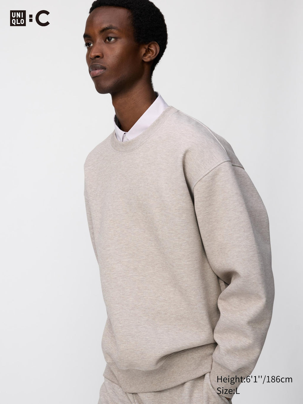 Oversized Sweatshirt - GRAY