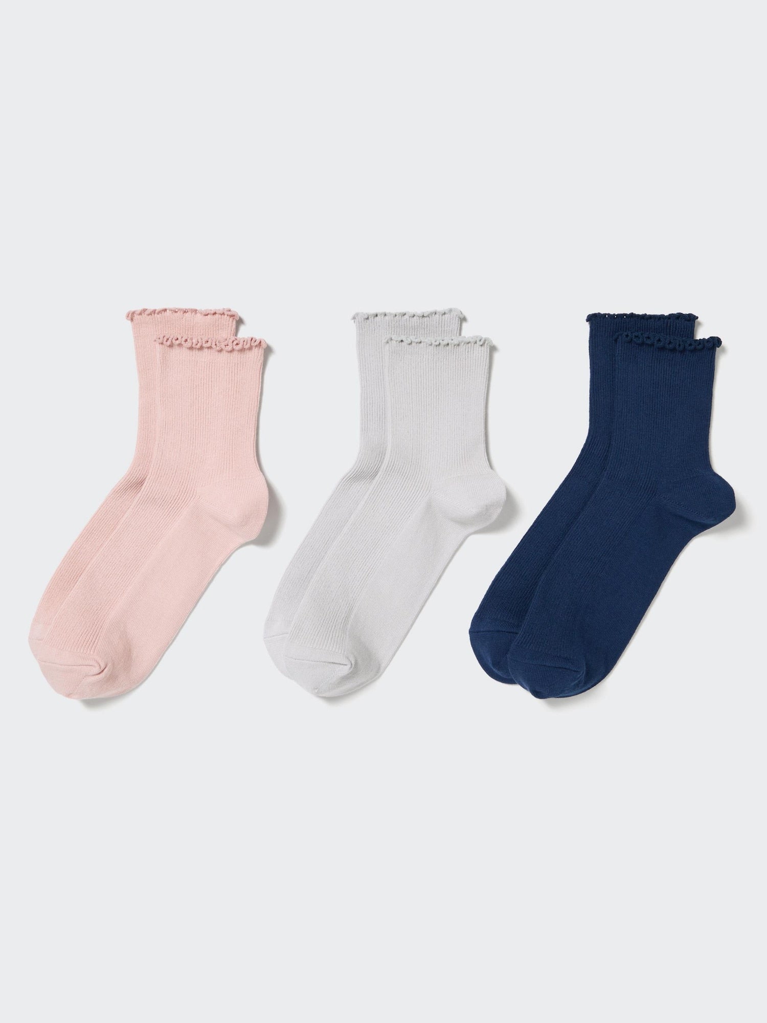 Regular Socks 3 Pairs Crew Mellow - image 5
