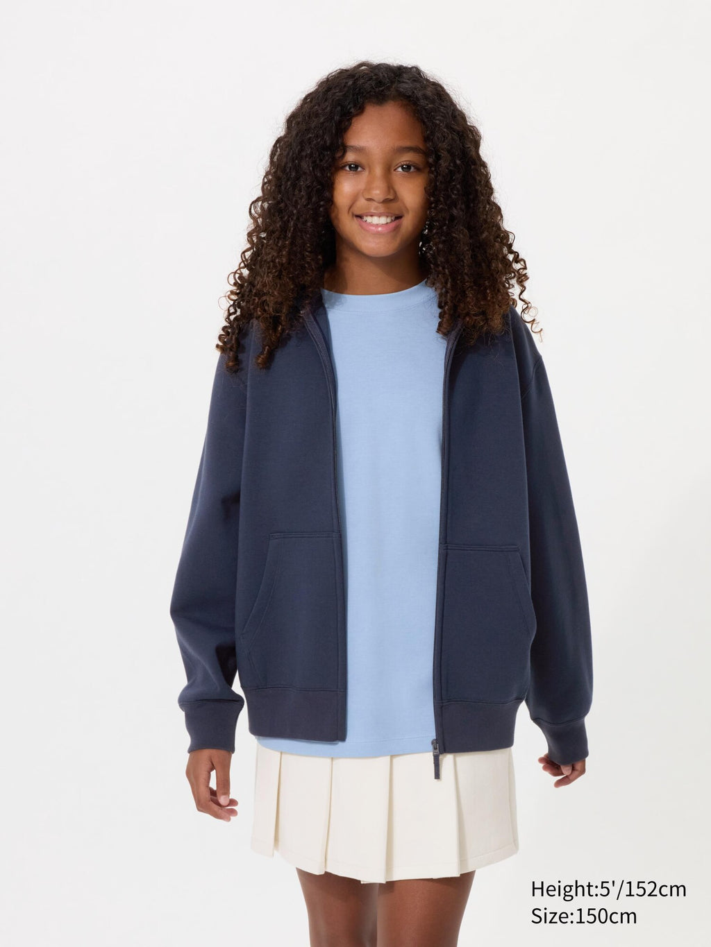 KIDS Dry Sweat Full Zip Hoodie - GRAY