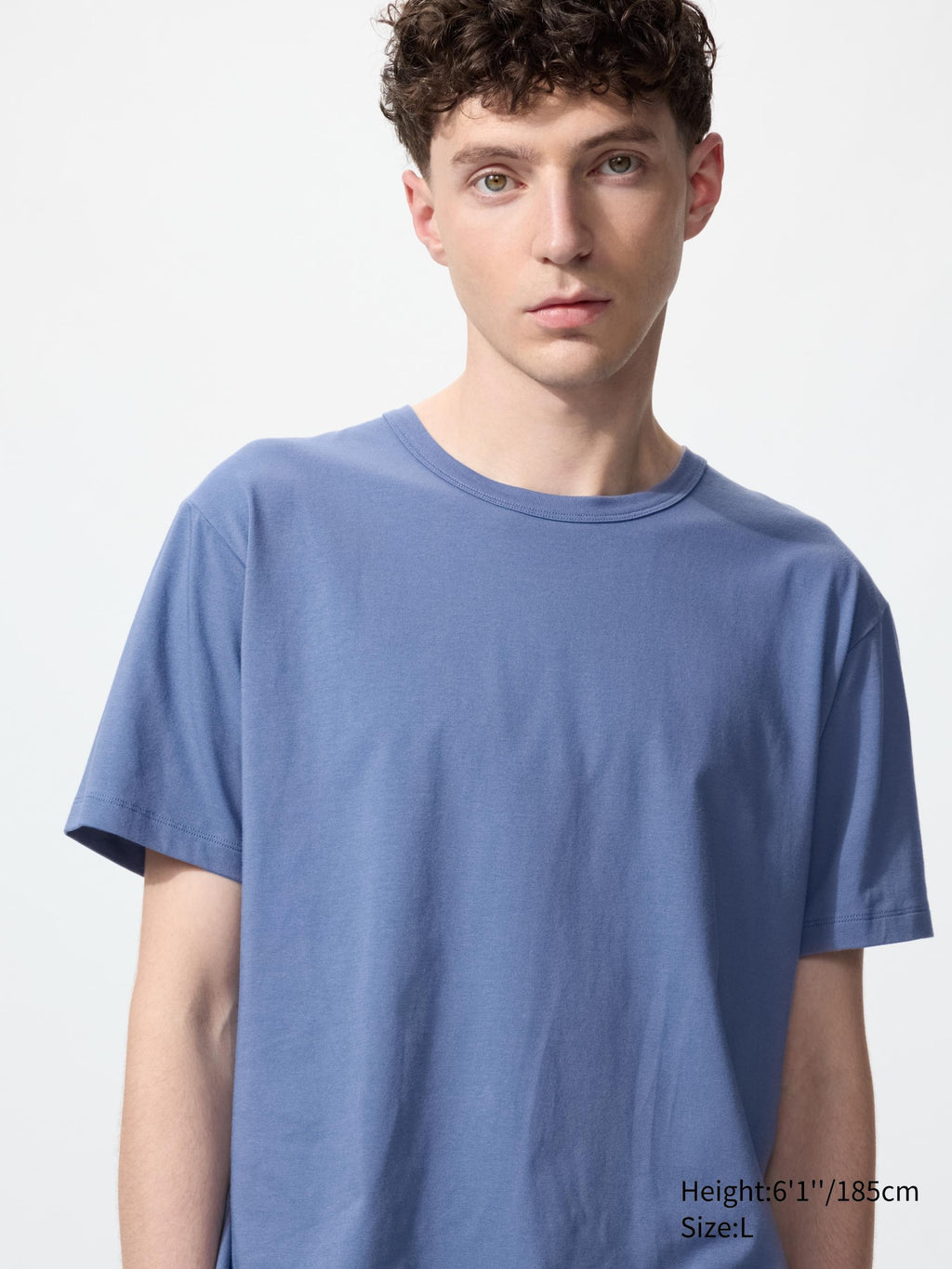 AIRism Cotton Crew Neck T-Shirt - WHITE