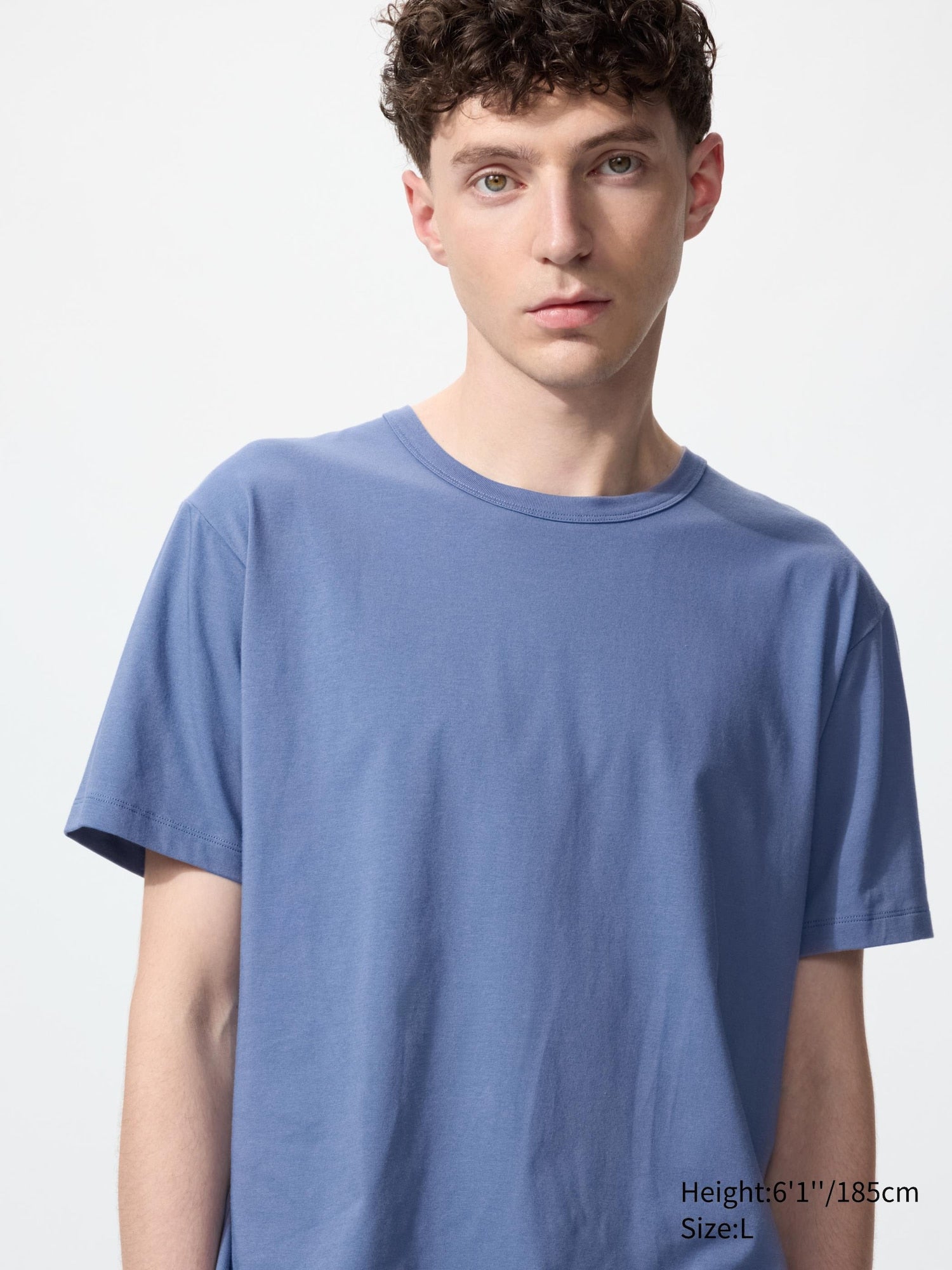 AIRism Cotton Crew Neck T-Shirt - WHITE