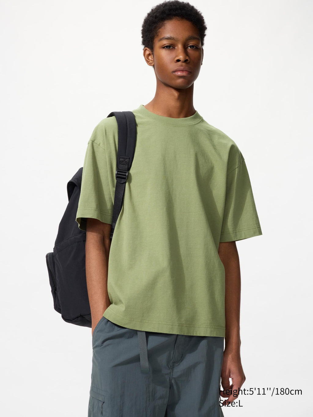 Boxy Cropped T-Shirt - WHITE