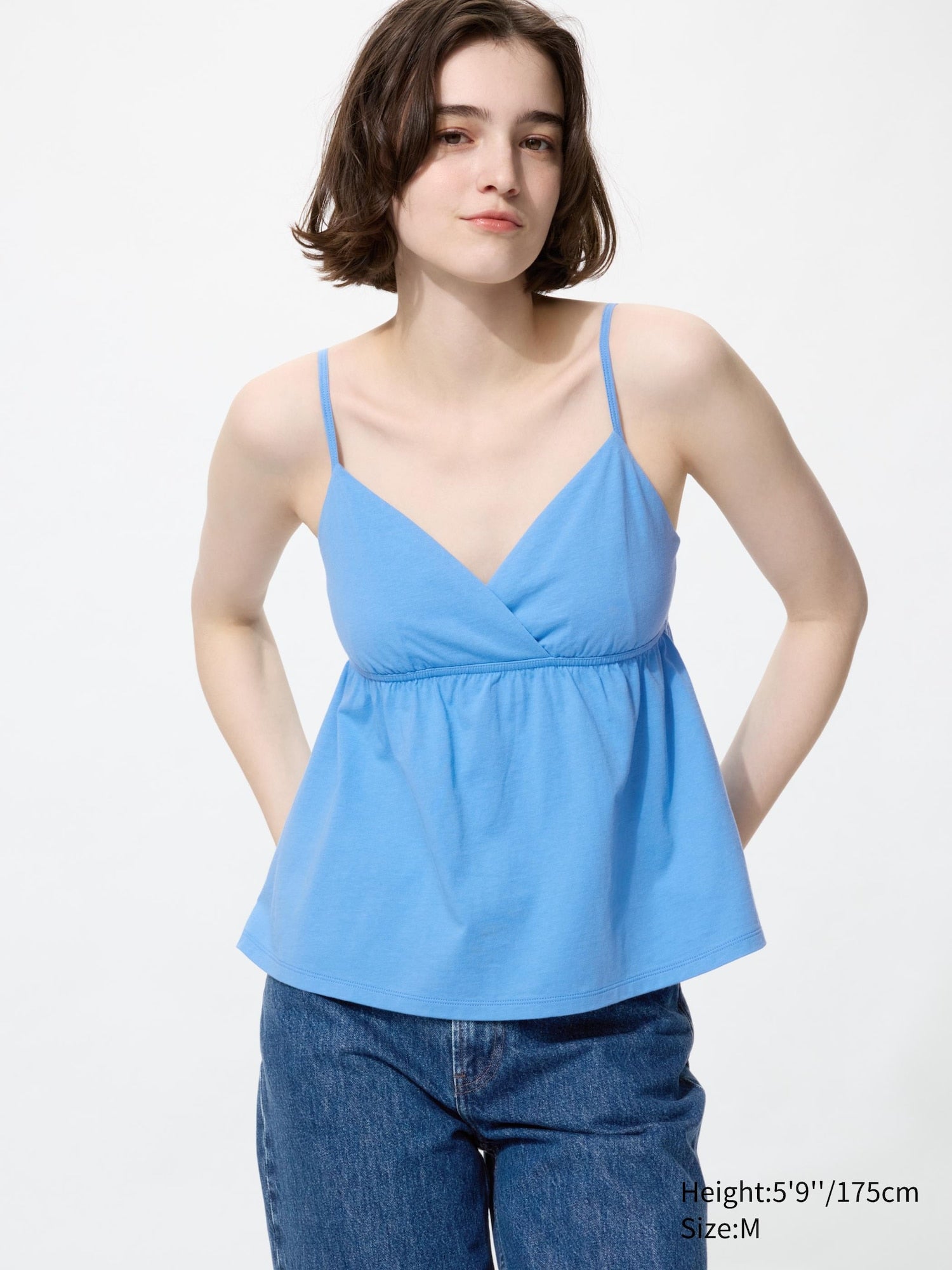 Gathered Camisole - WHITE