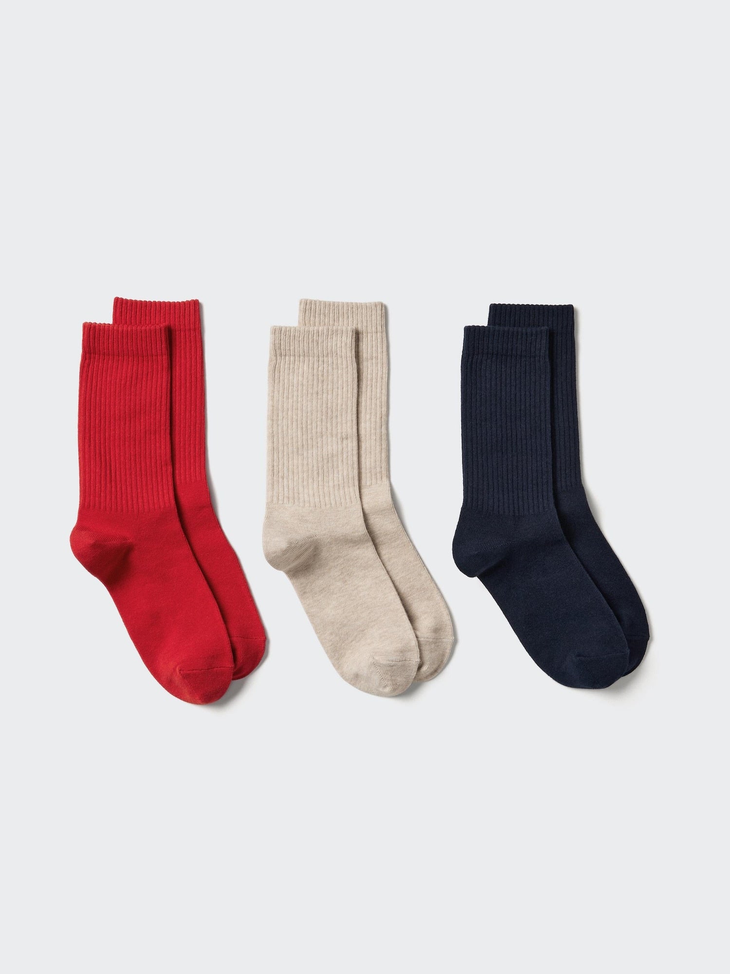 Regular Socks 3 Pairs Ribbed - image 5