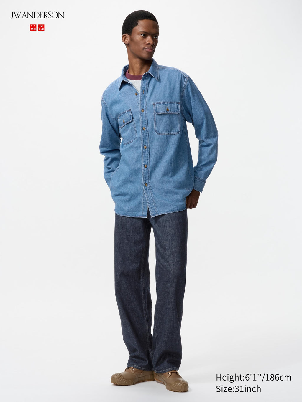 Straight Jeans (Longer Length) - GRAY