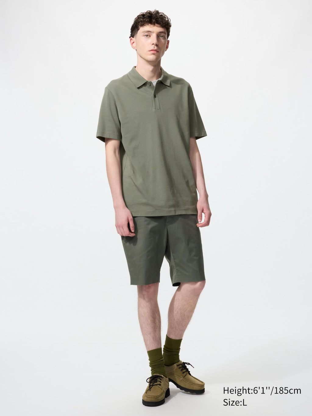 Stretch Slim Fit Shorts - WHITE