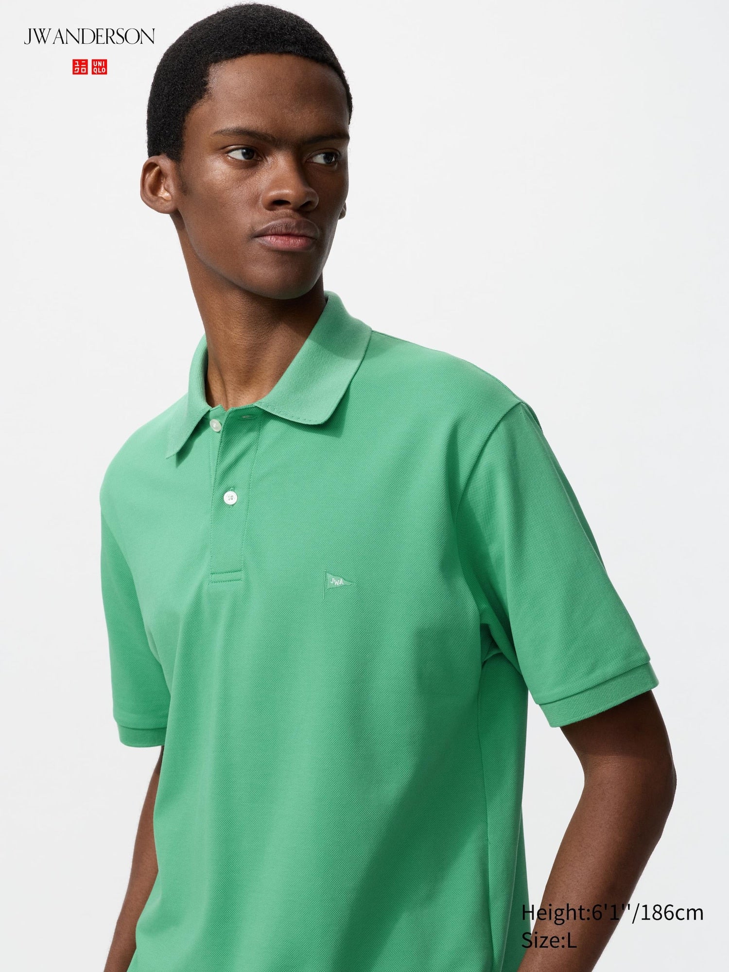 Dry Pique Polo Shirt - WHITE