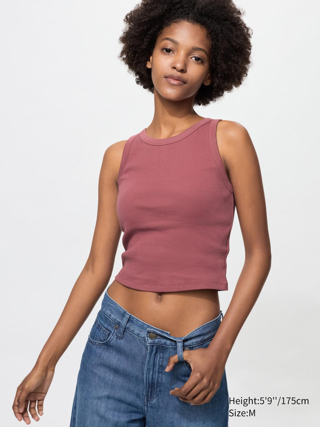 Ribbed Cropped Bra Top | American Sleeve - WHITE