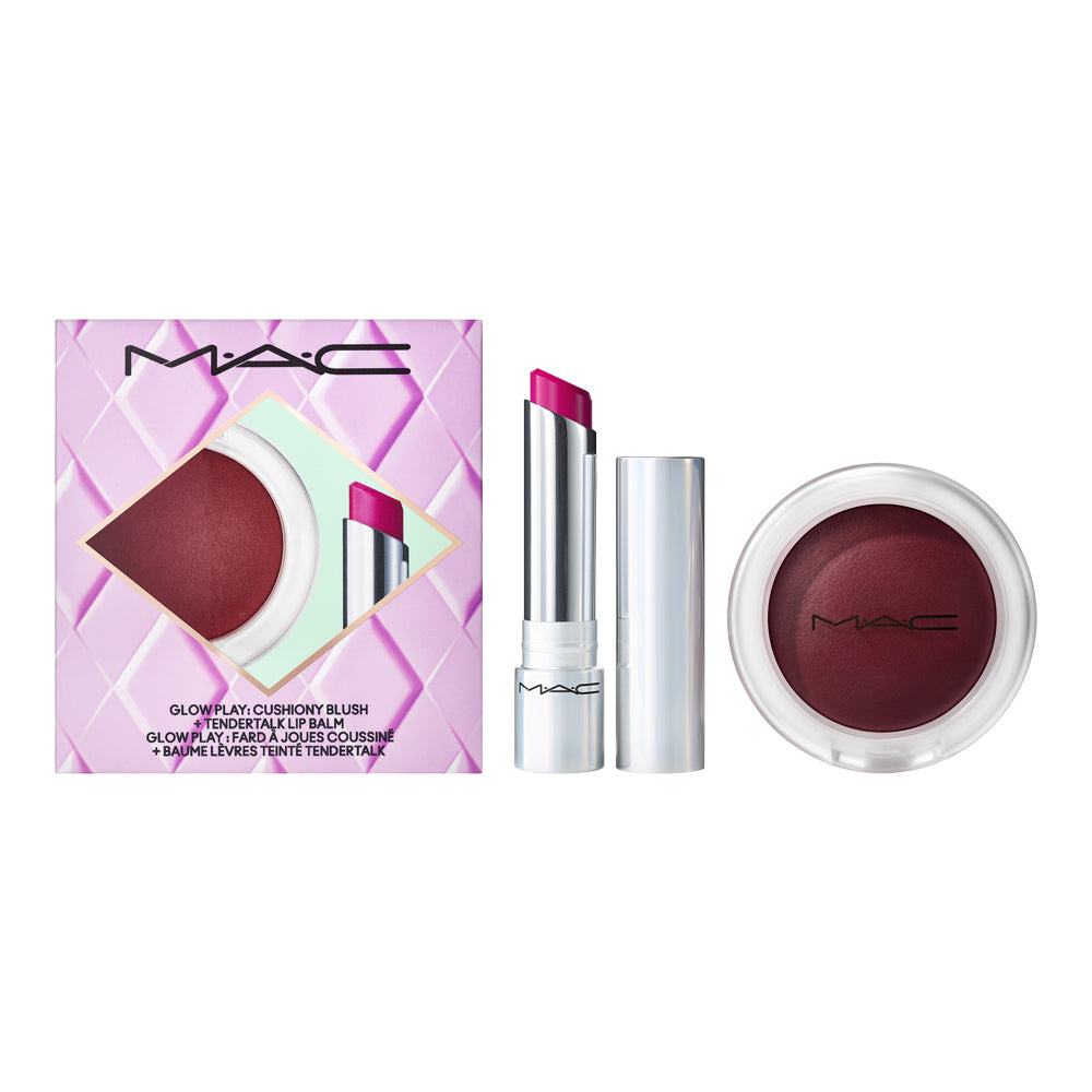 Glow Play Cushiony Blush + Tendertalk Lip Balm Duo (Holiday Limited Edition)