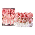 Large Pure Silk Scrunchies Set