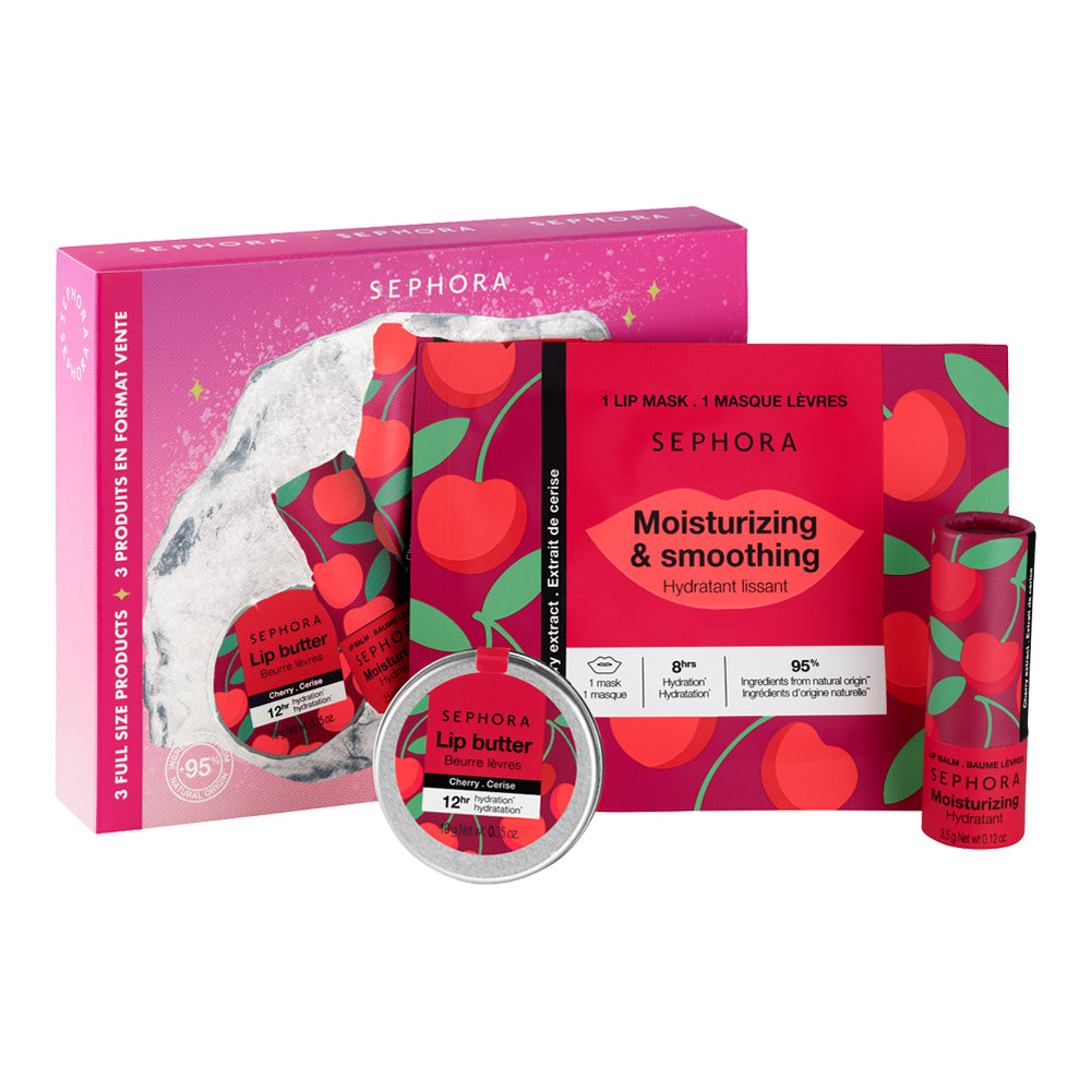 Moving Lights Cherry Lip Set (Holiday Limited Edition)